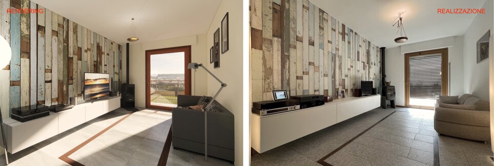 Confronto rendering e realizzazione
